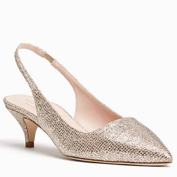 kate spade Shoes - ❌ SOLD ❌ Kate Spade Gold Ocean Heels